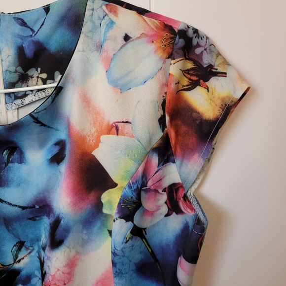 Floral Print Dress - Picture 4 of 10